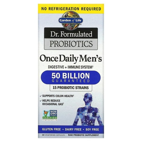 Dr. Formulated Probiotics Once Daily Men's - 30 v-kapselia
