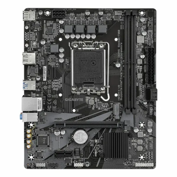 Pagrindinė plokštė Gigabyte H610M K V2 INTEL H610 LGA 1700