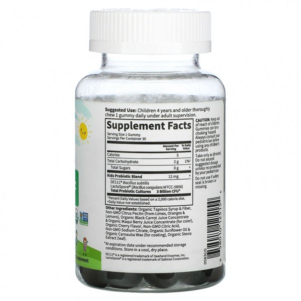 Kids Probiotic, 3 Billion CFU (Cherry) - 30 gummies