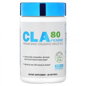 CLA 80 Femme - 60 softgels