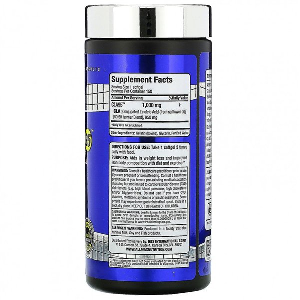 CLA 95, 1000mg - 150 softgels