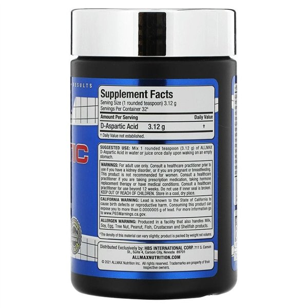 D-asparagiinihappo - 100 g