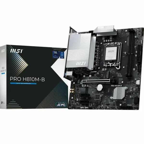 Pagrindinė plokštė MSI PRO H810M-B LGA 1851