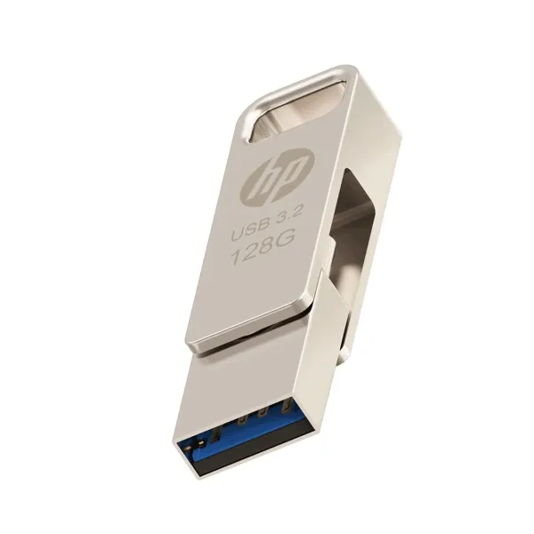 USB Zibatmiņa HP HPFD206C-A-128 Metāls 128 GB