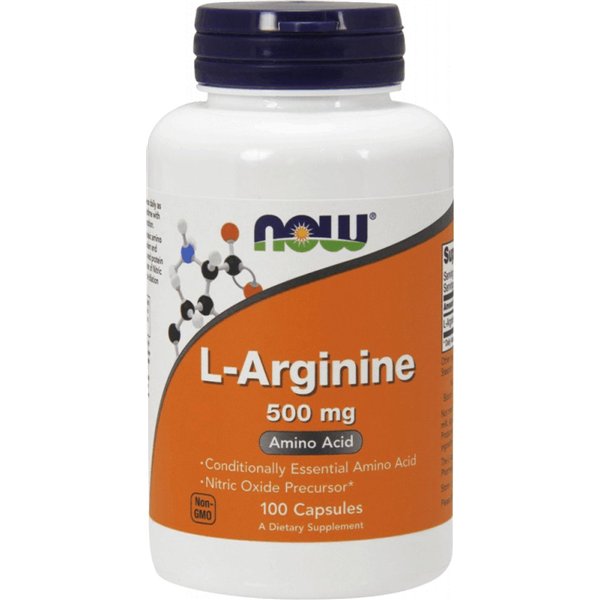 L-arginiini, 500 mg - 100 kaps.
