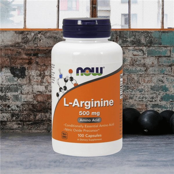 L-argininas, 500 mg - 100 kapsulių