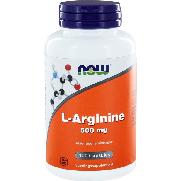 L-Arginine, 500mg - 100 caps