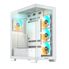 ATX Semi-tower Korpus Gigabyte C500 PANORAMIC STEALTH Valge