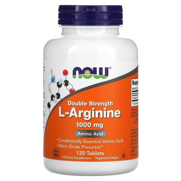 L-arginīns, 1000 mg - 120 tabletes