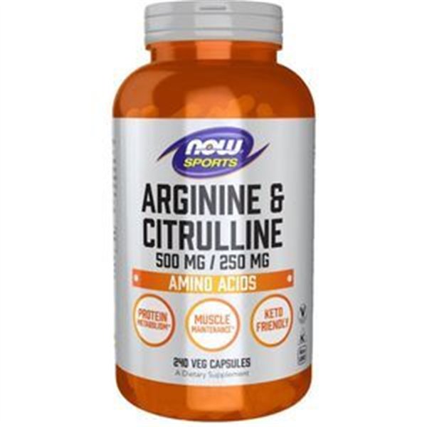 Arginine & Citrulline - 240 vcaps