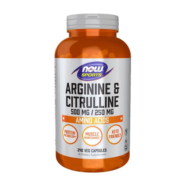 Argininas ir citrulinas – 240 v-kapsulių