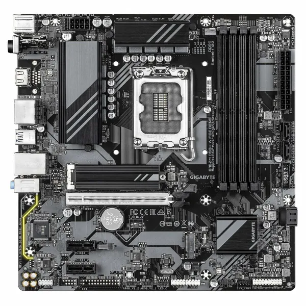 Pagrindinė plokštė Gigabyte B760M DS3H WIFI6E GEN5 INTEL B760 EXPRESS LGA 1700