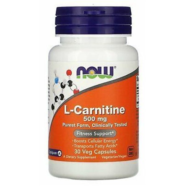 L-Carnitine, 500mg - 60 vcaps