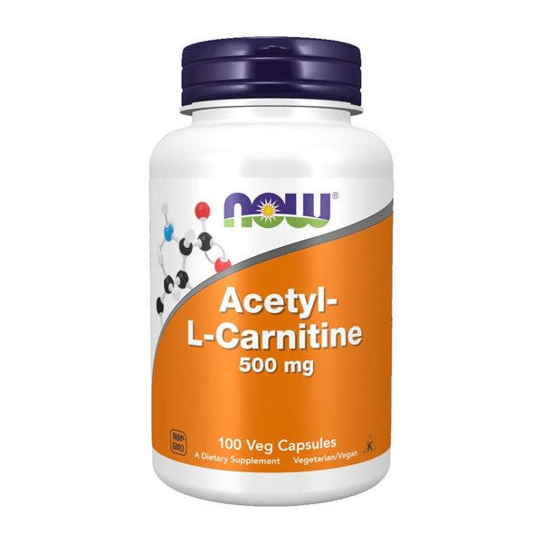 Acetyl-L-Carnitine, 500mg - 100 vcaps
