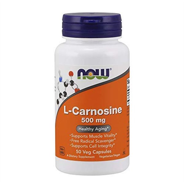 L-Carnosine, 500mg - 50 vcaps