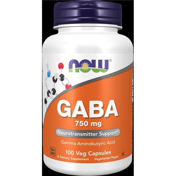 GABA, 750 mg - 100 v-kapselia