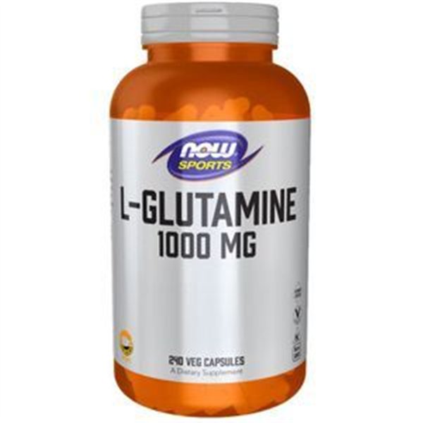 L-glutaminas, 1000 mg - 240 v kapsulių