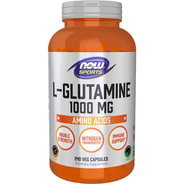 L-glutamiini, 1000 mg - 240 v-kapselia