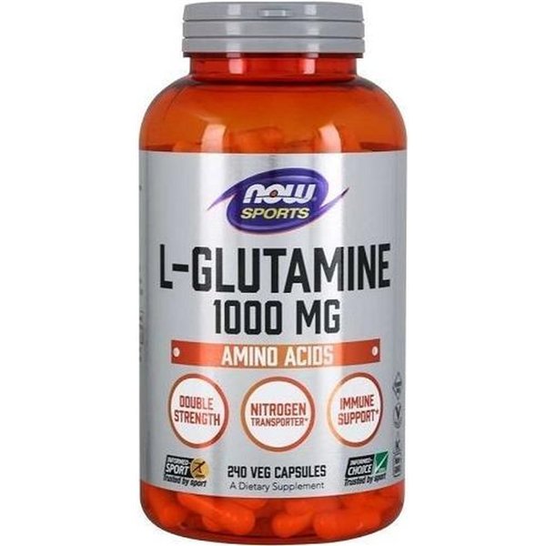 L-Glutamine, 1000mg - 120 vcaps