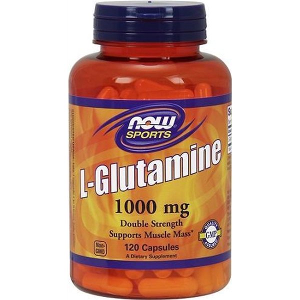 L-glutamiini, 1000 mg - 120 v-kapselia