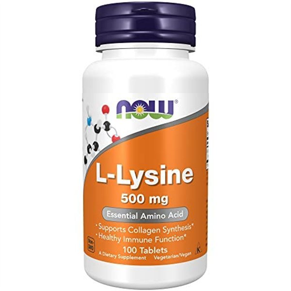 L-Lysine, 500mg - 100 tablets