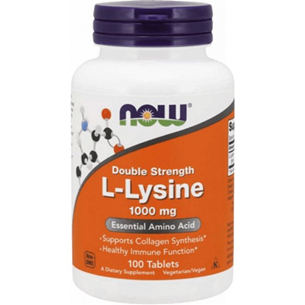 L-Lysine, 1000mg - 100 tabs