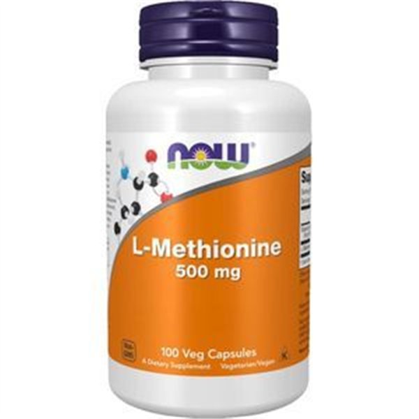 L-Methionine, 500mg - 100 caps