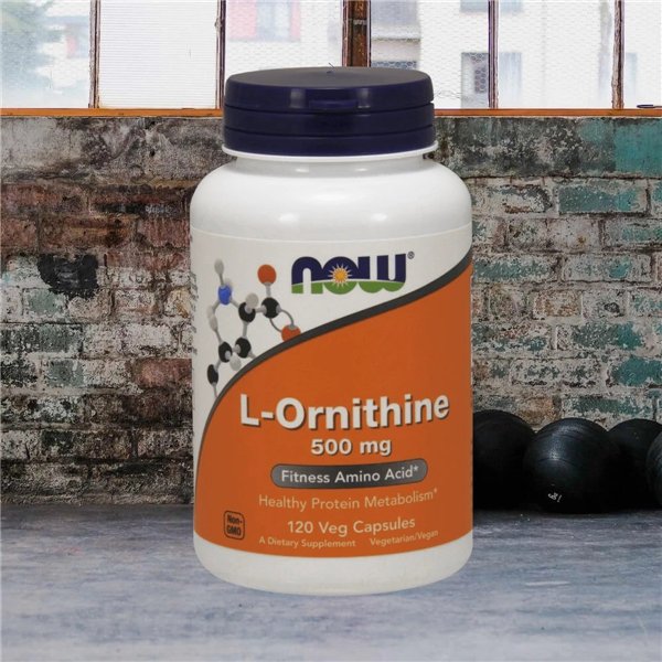 L-ornitiini, 500 mg - 120 v-kapselia
