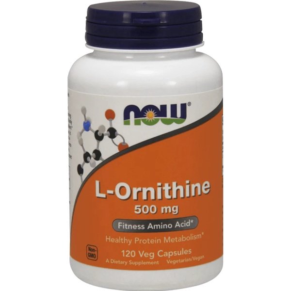 L-ornitinas, 500 mg - 120 v kapsulių