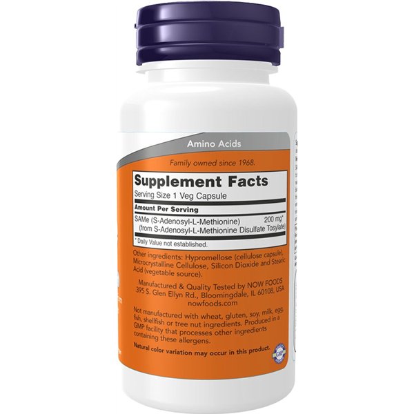 SAMe, 200 mg – 60 v kapsulių