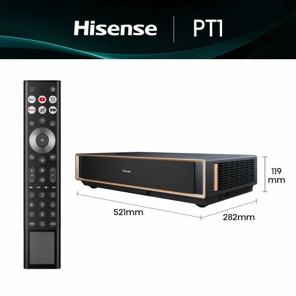 Projektors Hisense PT1 4K Ultra HD 3840 x 2160 px