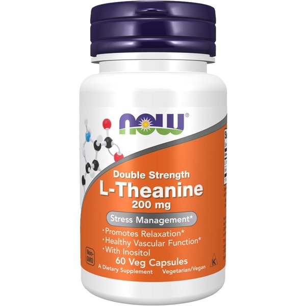 Double Strength L-Theanine, 200mg - 60 vcaps