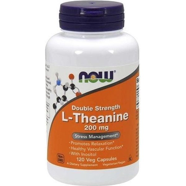 Double Strength L-Theanine, 200mg - 60 vcaps