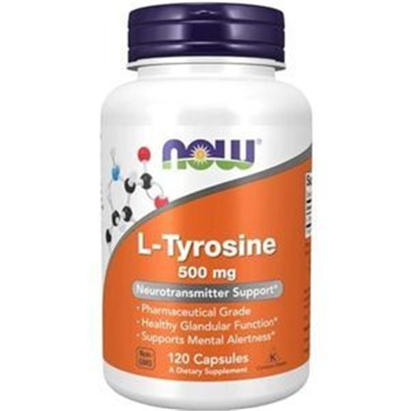 L-Tyrosine, 500mg - 120 caps