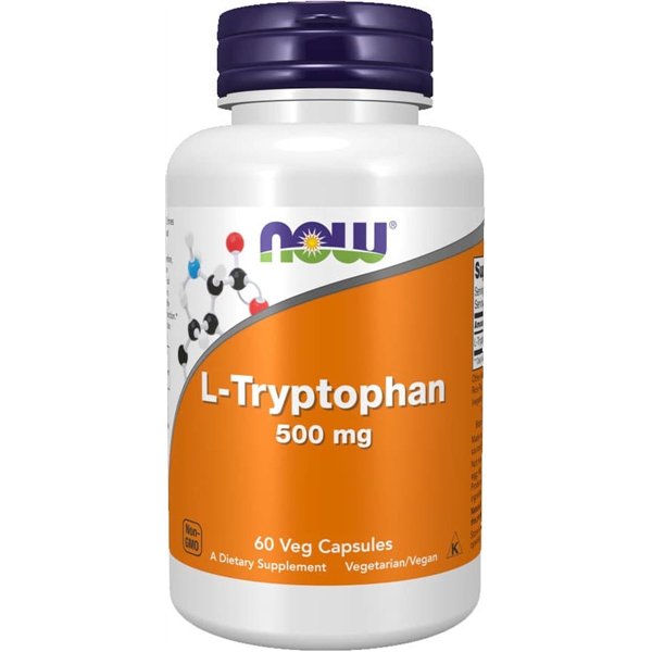L-Tryptophan, 500mg - 60 vcaps