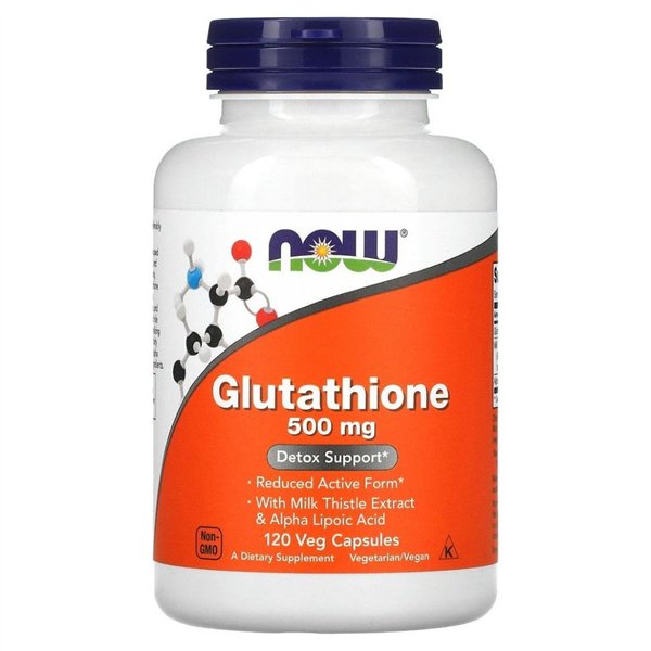 Glutathione, 500mg - 120 vcaps