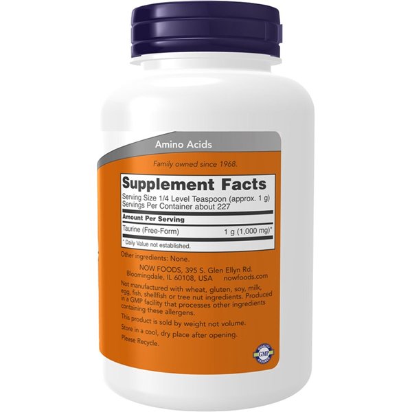 Tauriini, puhdas jauhe - 227 g