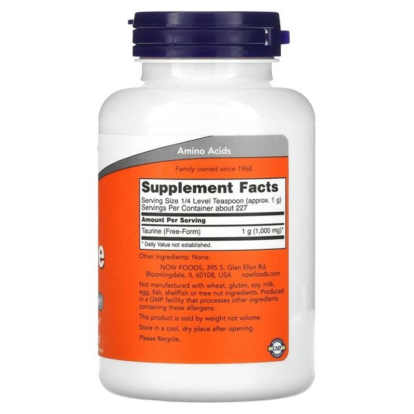 Tauriini, puhdas jauhe - 227 g