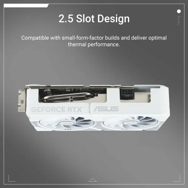 Grafikas Karte Asus Dual -RTX5060TI-O16G-WHITE geforce rtx 5060 ti 16 GB GDDR7