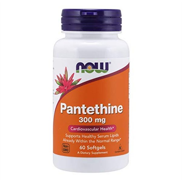 Pantethine, 300mg - 60 softgels
