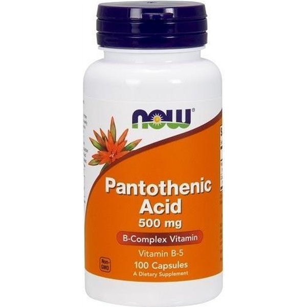 Pantotēnskābe, 500 mg - 250 kapsulas