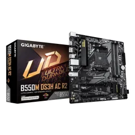 Pagrindinė plokštė Gigabyte B550M DS3H AC R2 AMD B550 AMD AM4