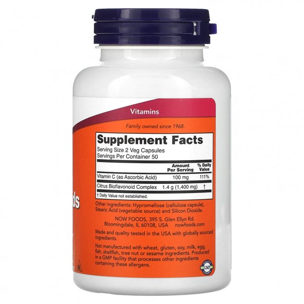 Sitrusbioflavonoidit, 700 mg - 100 kaps.