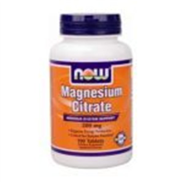 Magnesiumsitraatti, 200 mg - 100 tablettia
