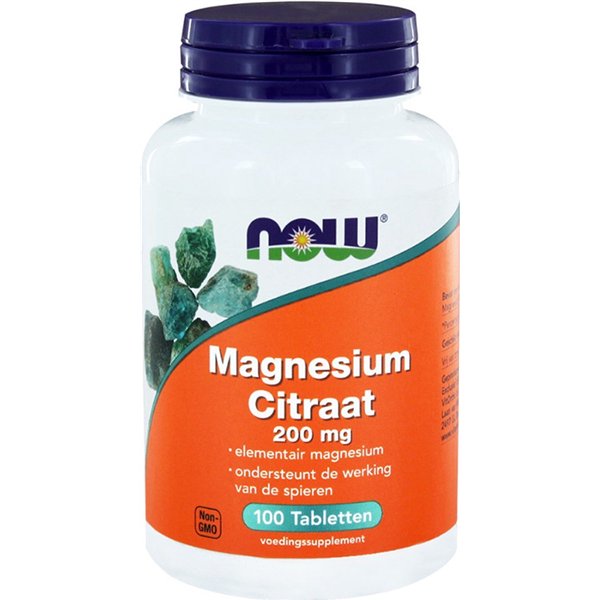 Magnesium Citrate, 200mg - 250 tablets