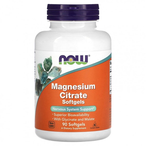 Magnesium Citrate Softgels - 90 softgels