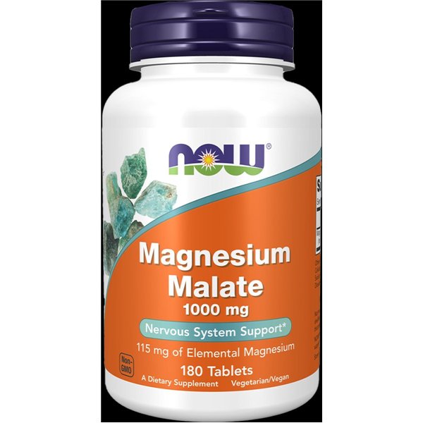 Magnesium Malate, 1000mg - 180 tabs