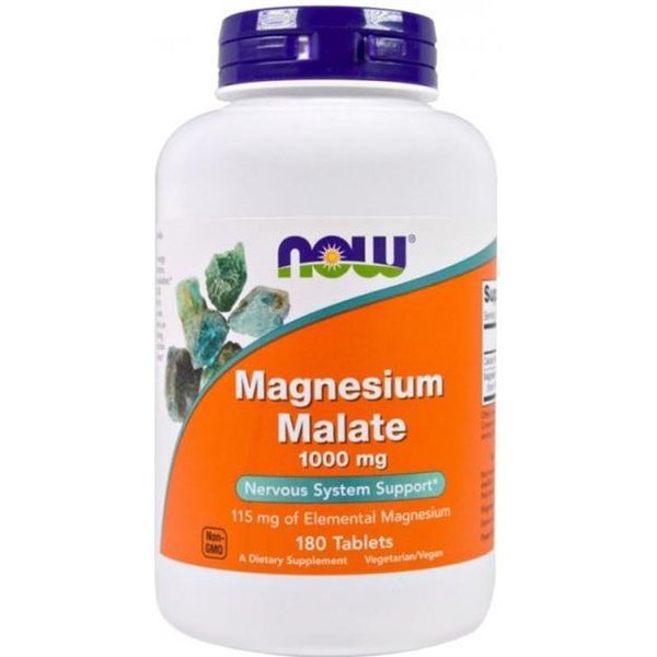 Magnio malatas, 1000 mg - 180 tablečių