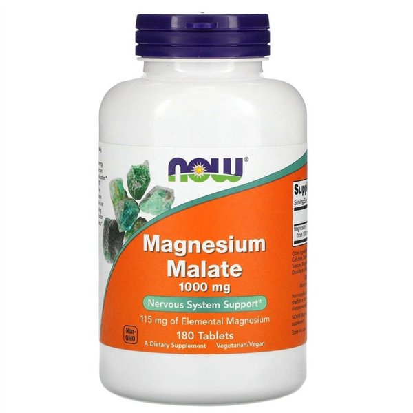 Magnesium Malate, 1000mg - 180 tabs