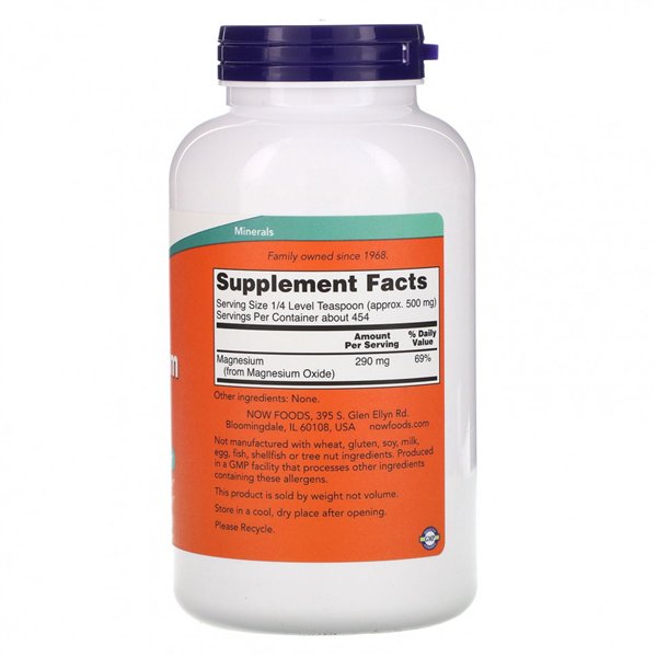 Magnesium Oxide, Pure Powder - 227g 